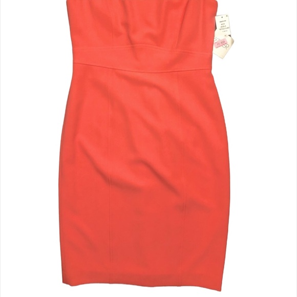 Dillards KASPER Beautiful Nectar/Coral Sheath Dress w/Banded Waist- Full Lining - Picture 2 of 9